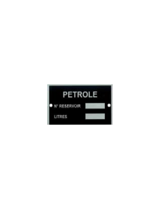 Plaques produits PETROLE