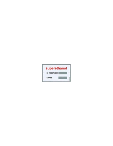 Plaques produits superéthanol