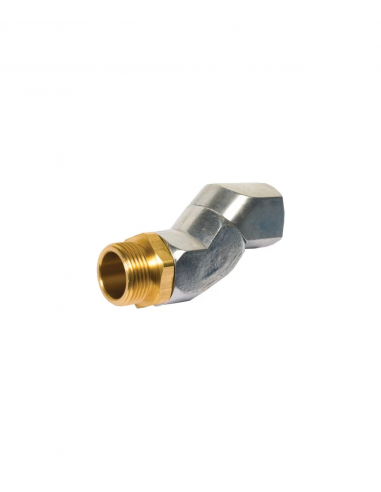 Coude tournant 90° 1" M/F pour pistolet